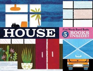House: First Words Board Books. 5 books inside!