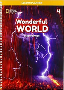 Книга для вчителя «Wonderful World 4: Lesson Planner with Class Audio CD, DVD, and Teacher's Resource CDROM