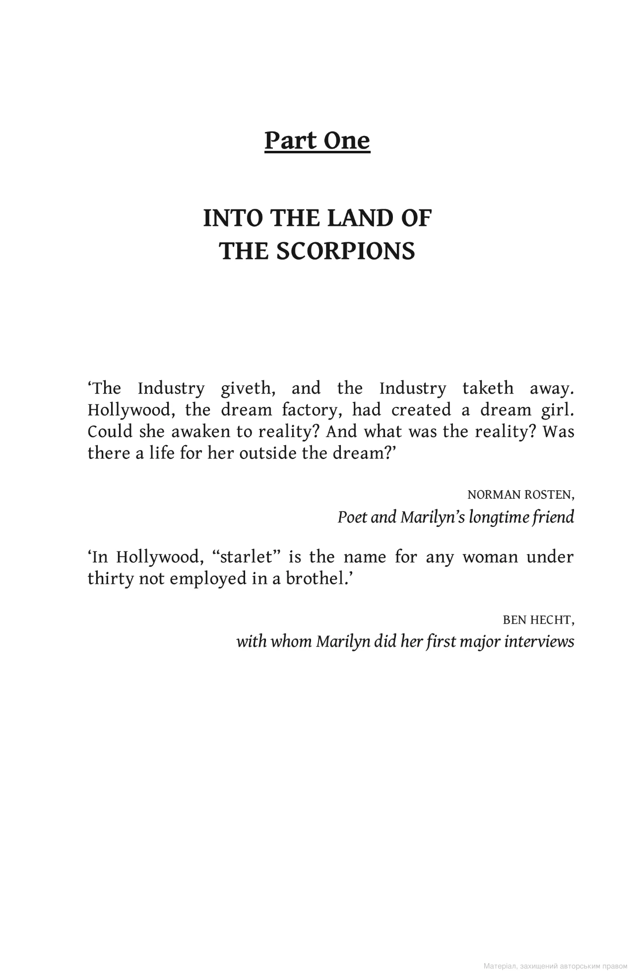 Goddess. The Secret Lives Of Marilyn Monroe