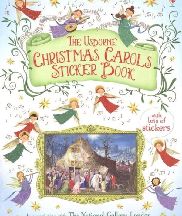 Christmas Carols. Sticker Book. Jane Chisholm