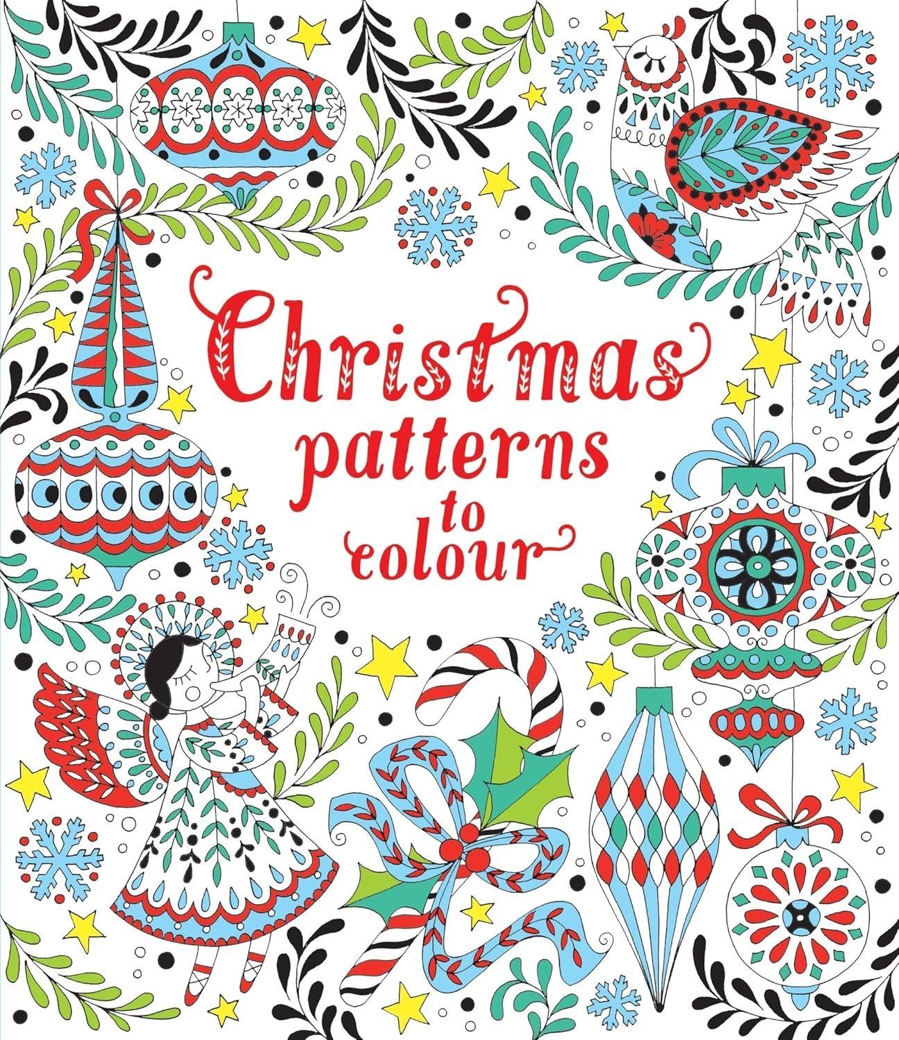 Christmas Patterns to Colour. Емілі Боун