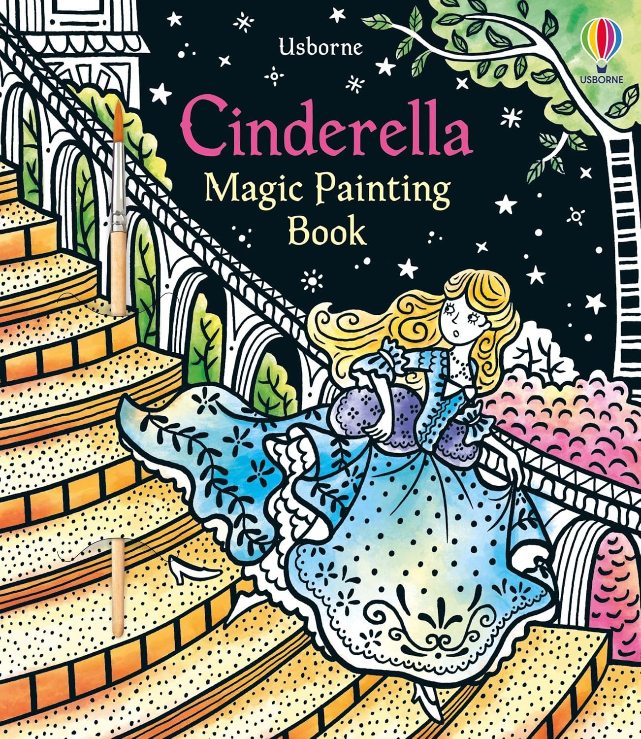 Magic Painting Book: Cinderella