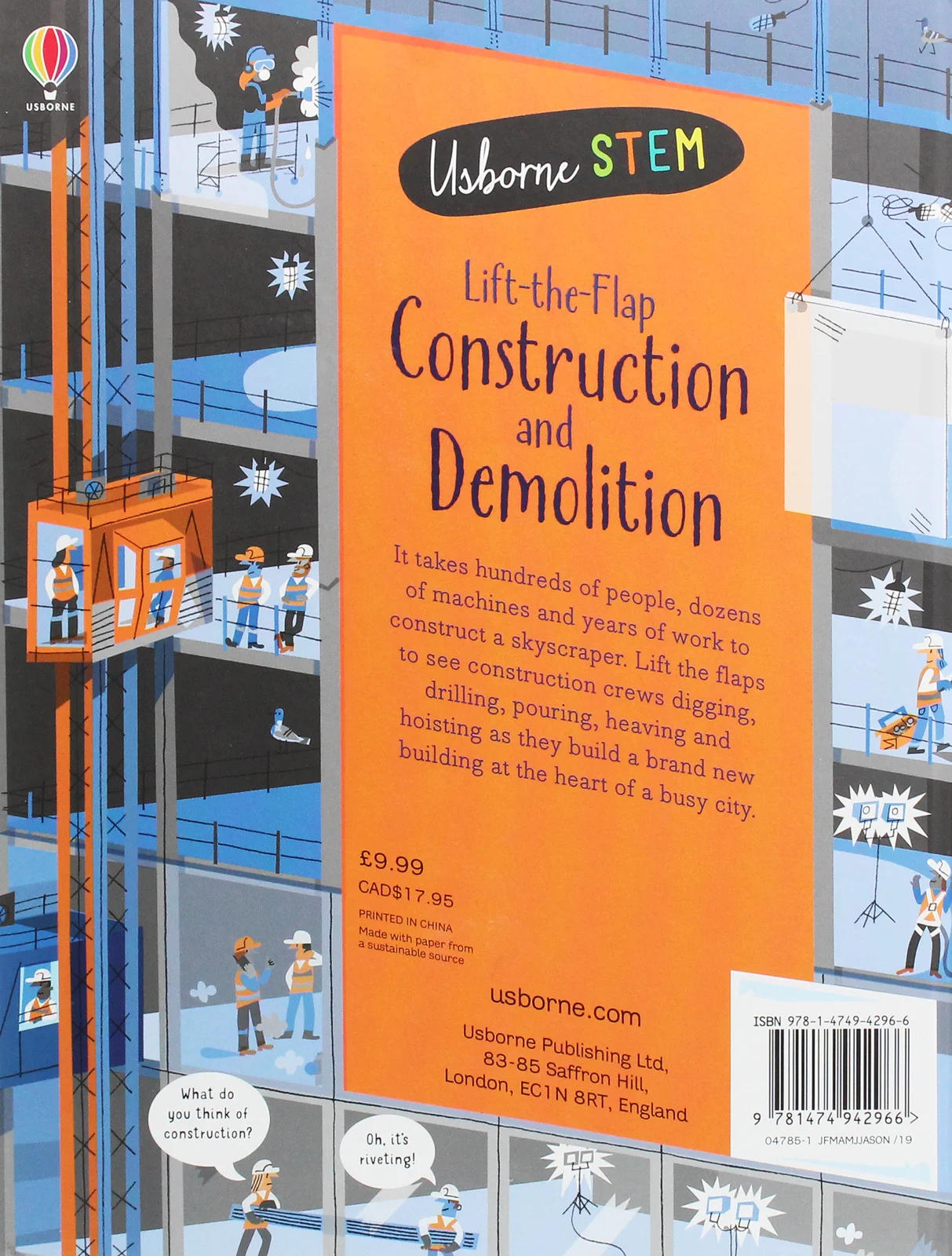 Lift-the-Flap. Construction and Demolition