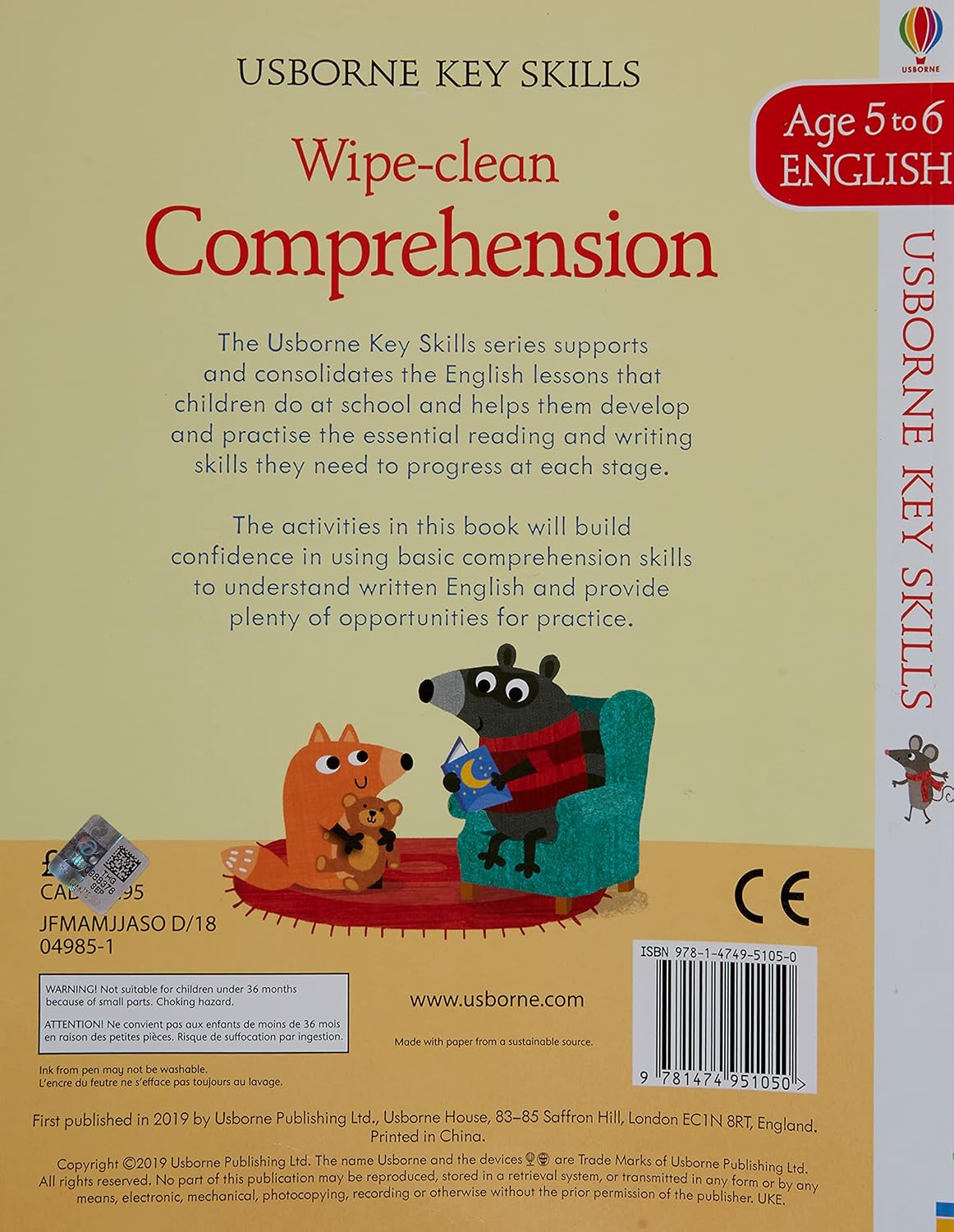 Wipe-Clean Comprehension 5-6. Hannah Watson