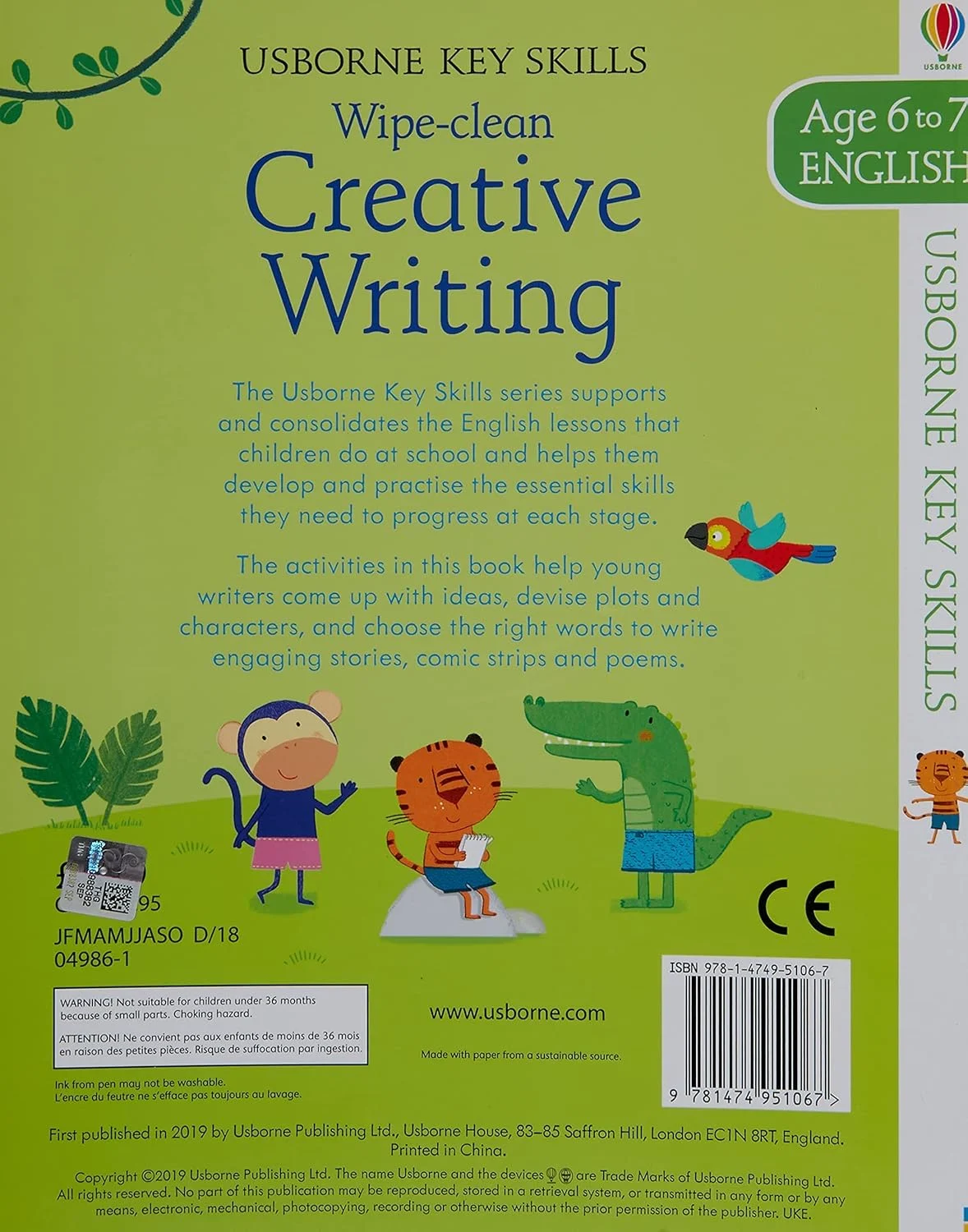 Key Skills: Wipe-Clean Creative Writing 6-7. Caroline Young