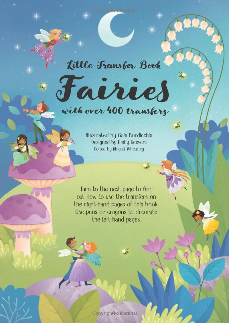 Fairies. Little Transfer Book