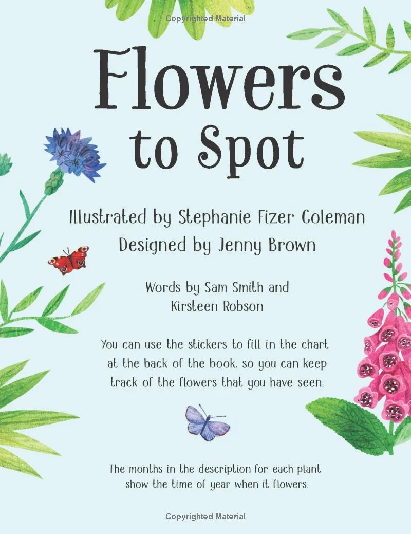 Flowers to Spot. Usborne Minis