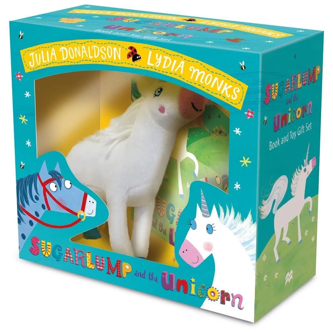Комплект книг «Sugarlump and the Unicorn Book and Toy Gift Set