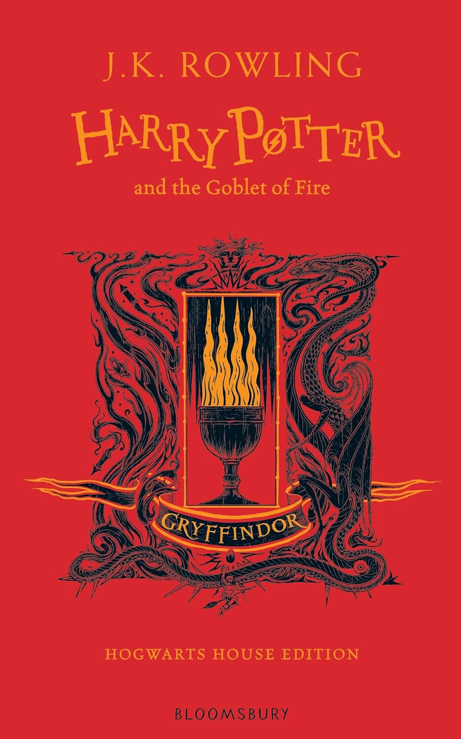 Harry Potter and the Goblet of Fire (Gryffindor Edition). The 4st book. Hardcover