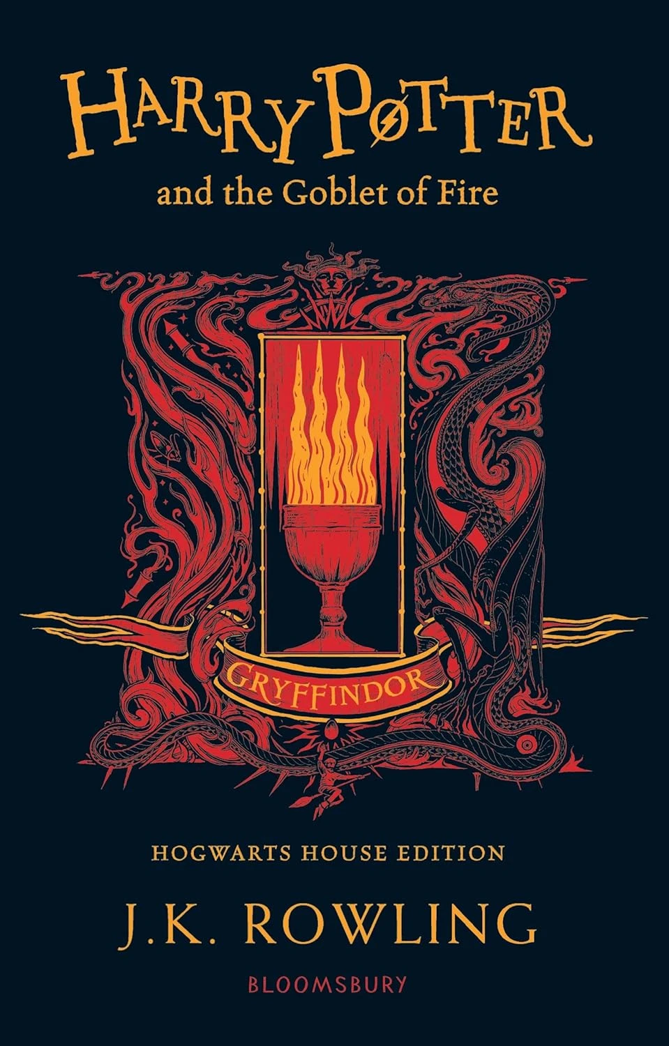 Harry Potter and the Goblet of Fire (Gryffindor Edition). The 4st book. Paperback