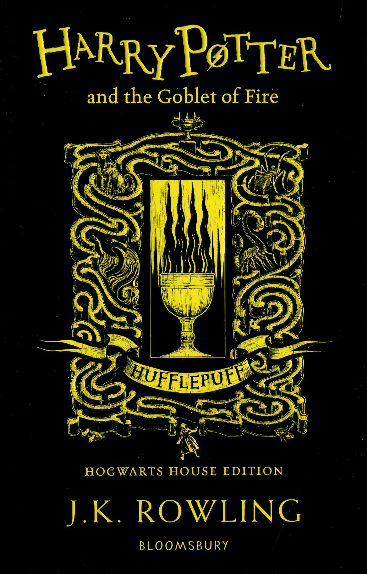 Harry Potter and the Goblet of Fire (Hufflepuff Edition). The 4st book. Paperback