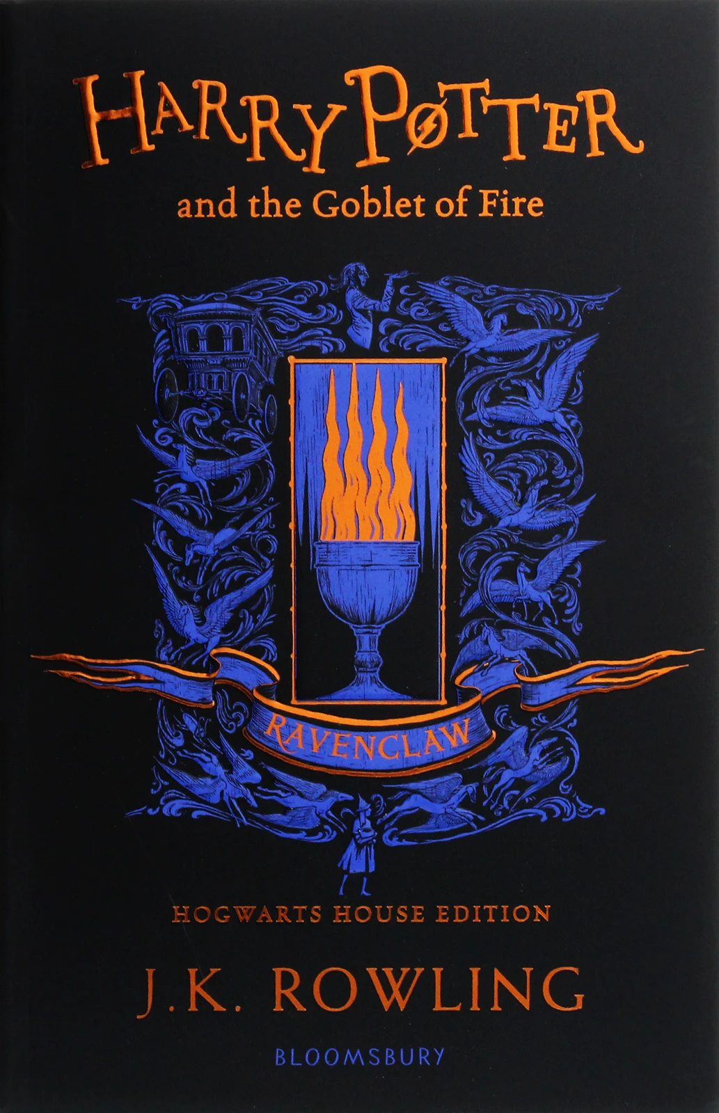 Harry Potter and the Goblet of Fire (Ravenclaw Edition). The 4st book. Paperback