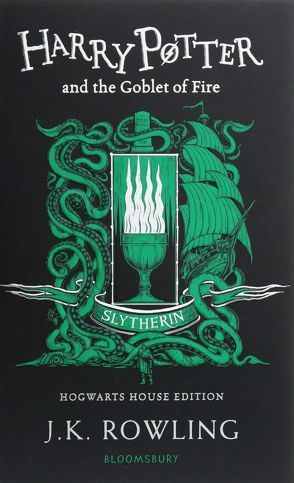 Harry Potter and the Goblet of Fire (Slytherin Edition). The 4st book. Paperback