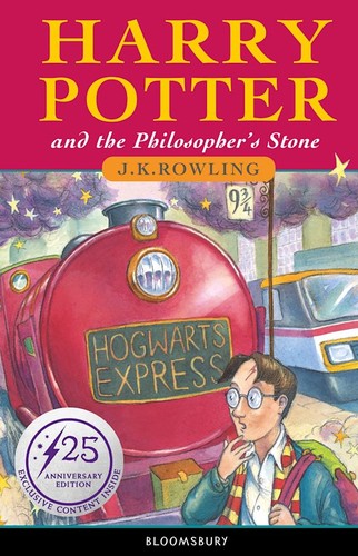 Harry Potter 1 Philosopher's Stone 25th Anniversary Edition Hardcover