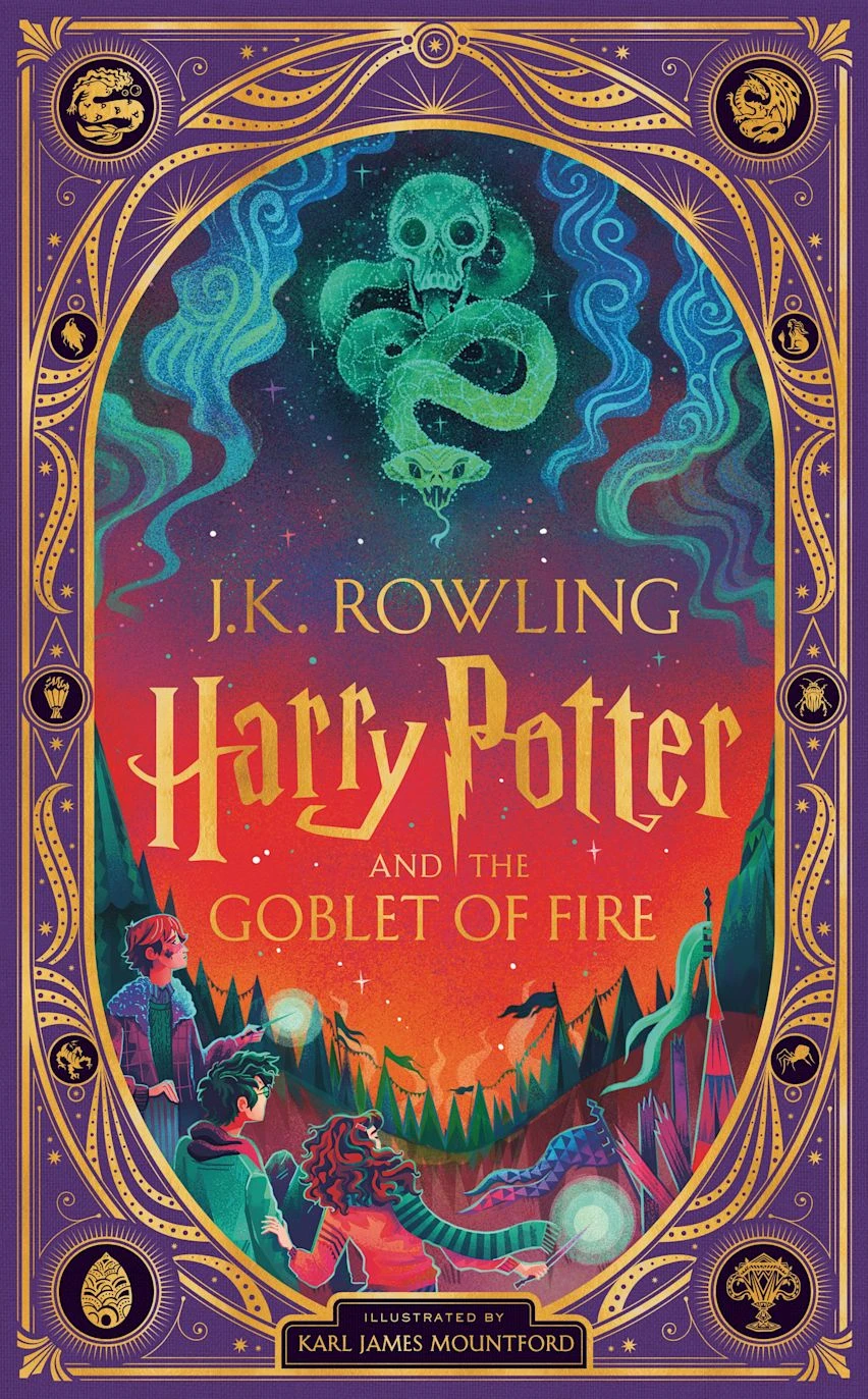 Harry Potter 4 Goblet of Fire Interactive Illustrated Edition