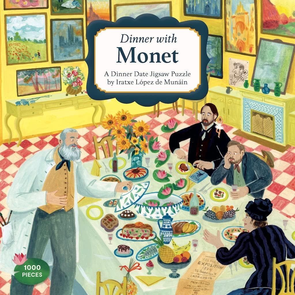 Пазл «Dinner with Monet». Iratxe López de Munáin