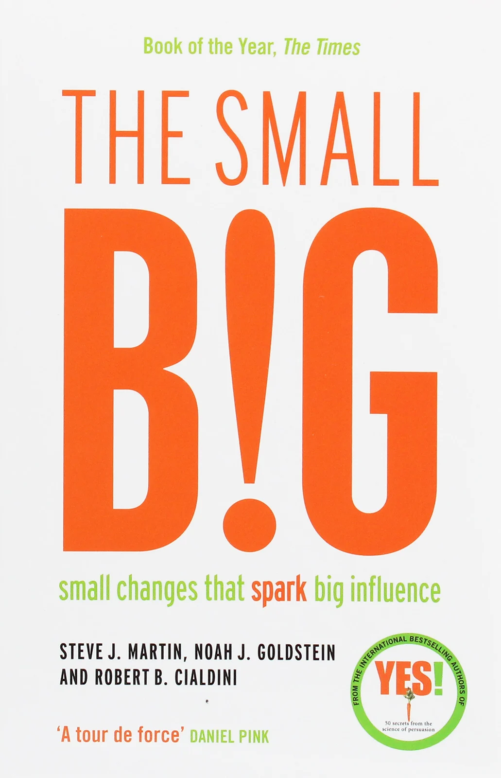 The small BIG: Small Changes that Spark Big Influence
