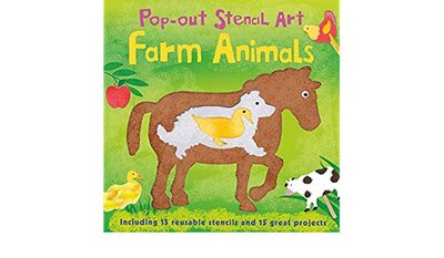 Pop-Out Stencil Art: Farm Animals