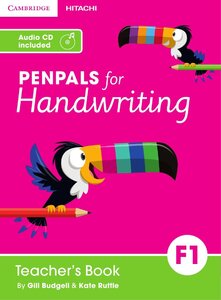 Посібник «Penpals for Handwriting Foundation Level 1 Teacher's Book+CD (книга вчителя+аудіодиск)