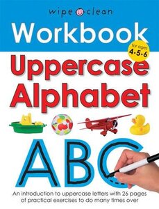 Wipe-Clean Workbook: Uppercase Alphabet