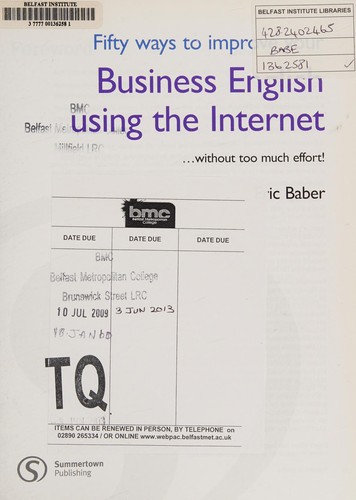 Посібник «50 Ways to Improve Your Business English Using the Internet