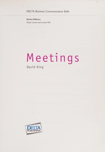 Посібник «DBC:MEETINGS (Delta Business Communication Skills)