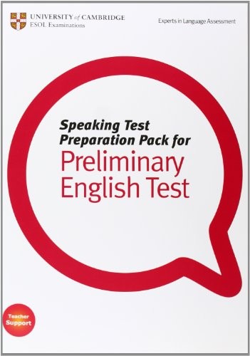 Підручник «Speaking Test Preparation Pack for PET: Paperback with DVD