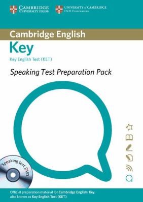Підручник «Speaking Test Preparation Pack for KET: Paperback with DVD