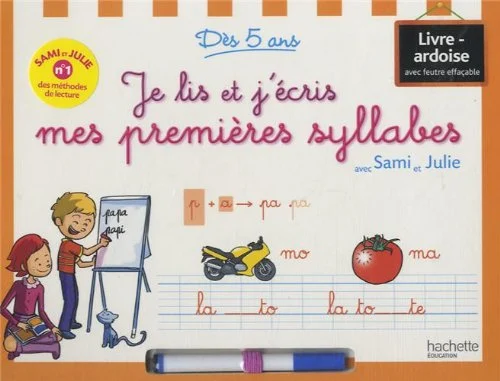 Je lis et j'ecris mes premieres syllabes avec Sami et Julie