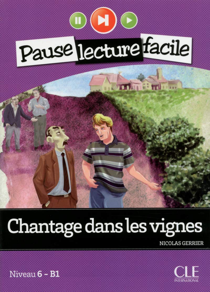 Посібник «PLF6 Chantage Dans Les Vignes Livre+CD