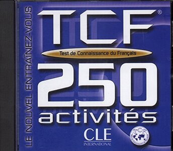 Аудіодиск «TCF 250 activities Test de Connaissance du francais CD