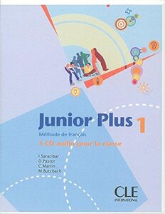 Аудіодиск «Junior Plus 1. CDs Collectifs (набір із 3 аудіодисків)