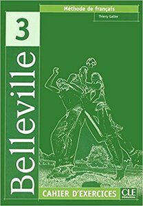Посібник «Belleville 3 Cahier dexercices+ audio CD (підручник+аудіодиск)
