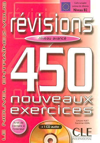Посібник «450 nouveaux exercices Revisions Avance Livre+corriges+CD audio(підручник+аудіодиск)