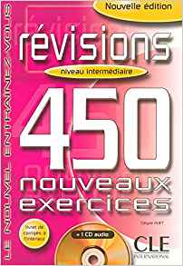 Посібник «450 nouveaux exercices Revisions Intermediaire Livre+corriges+CD(підручник+аудіодиск)