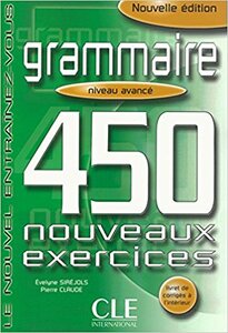 Посібник «450 nouveaux exerc Grammaire Avan Livre + corriges (підручник)