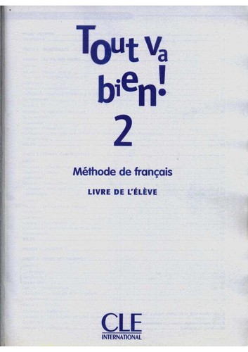 Підручник «Tout va bien ! : Livre de l'eleve 2