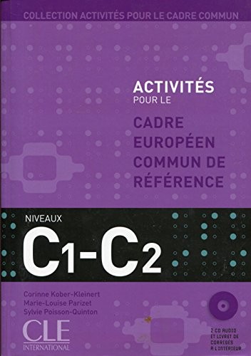 Посібник «Activites pour le Cadre commun C1-C2 Livre + 2 CD(підручник+аудіодиск)