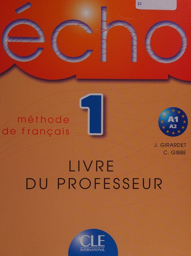 Книга для вчителя «Echo: Livre Du Professeur