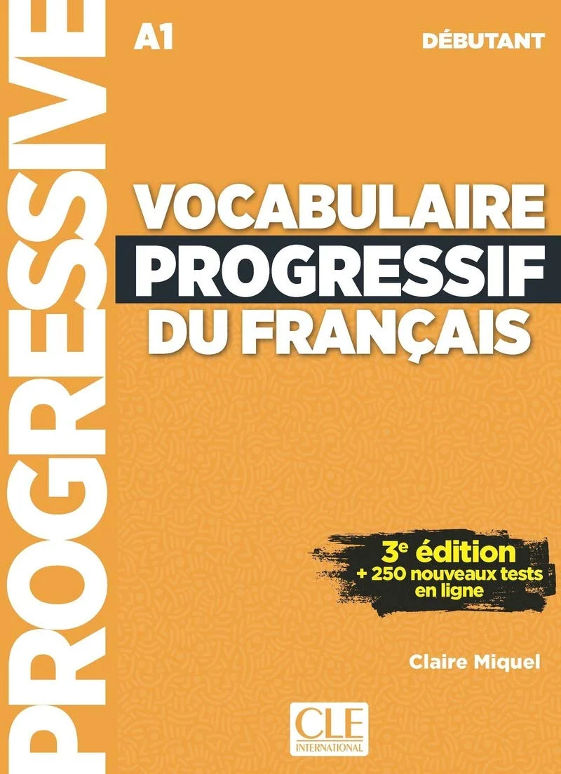 Посібник «Vocabulaire Progr du Franc 3e Edition Debut Livre + CD + App-web