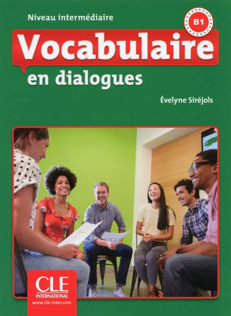 Підручник «En dialogues Vocabulaire 2e Edition Intermediaire B1 Livre + CD