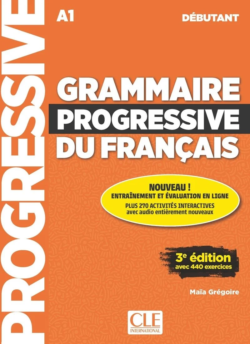 Посібник «Grammaire Progressive du Francais 3e Edition Debutant Livre + CD + Livre-web 100% interactif
