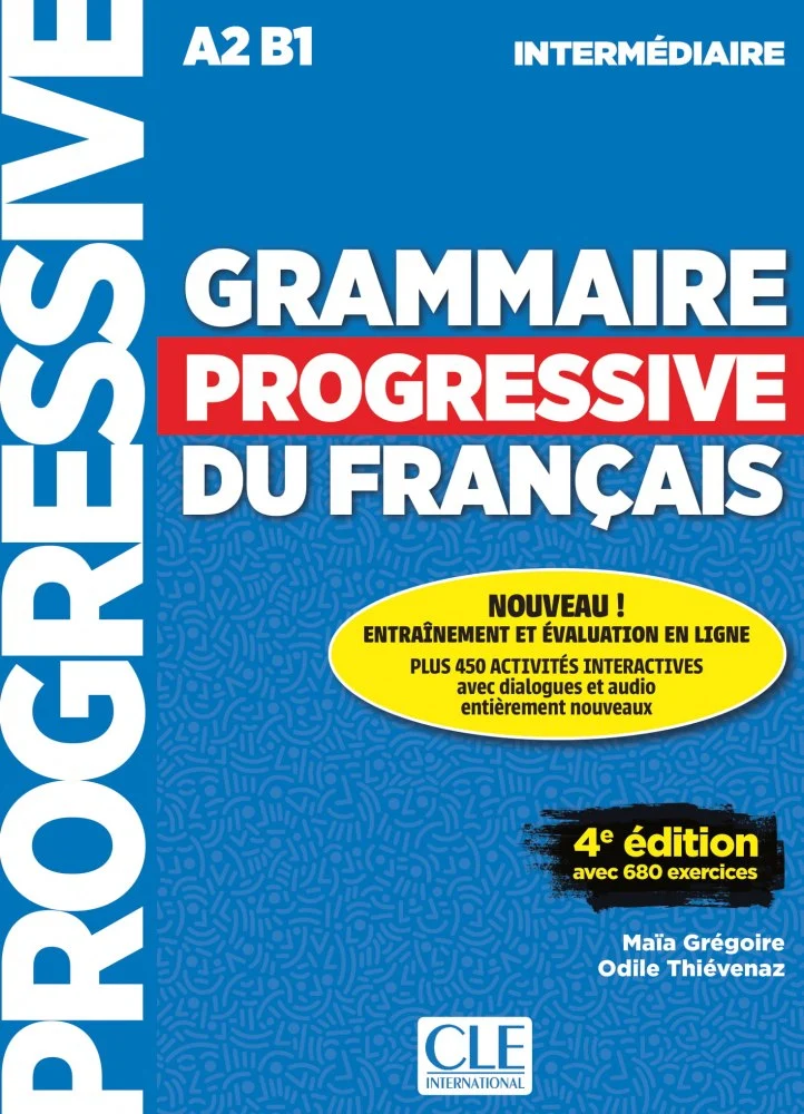 Посібник «Grammaire Progressive du Francais 4e Edition Intermediaire Livre + CD + Livre-web 100% interactif