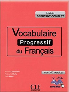 Посібник «Vocabulaire progressif du francais - Nouvelle edition : Livre + Audio CD dbutant