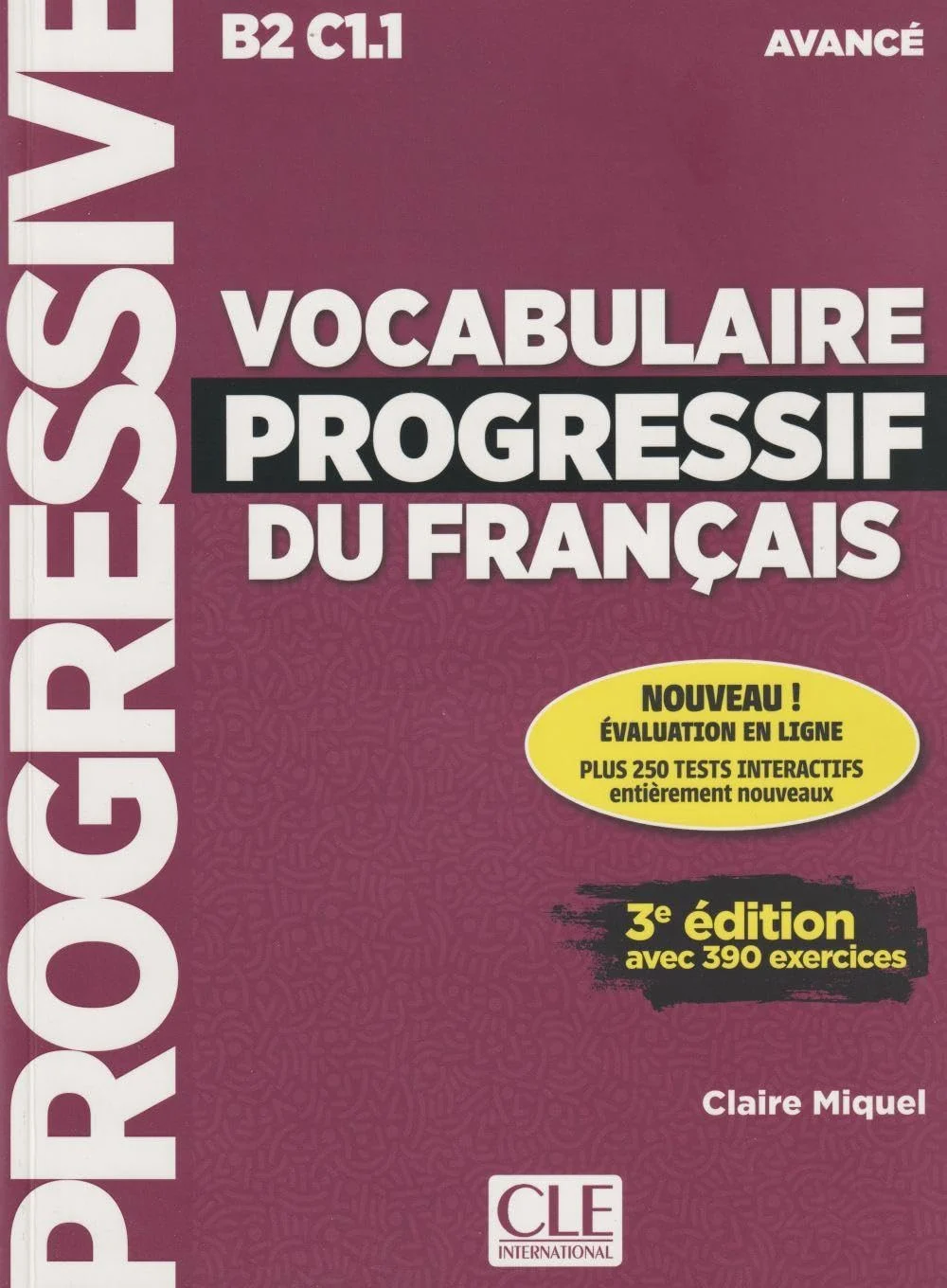 Посібник «Vocabulaire Progr du Franc 3e Edition Avan Livre + CD audio + Livre-web