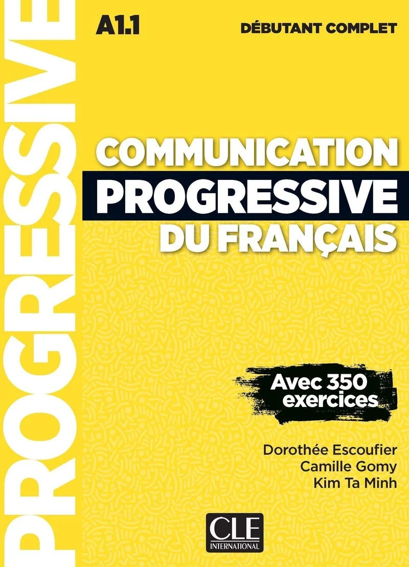 Посібник «Communication Progr du Franc 2e Edition Niveau Debutant Complet A1.1. Livre + CD