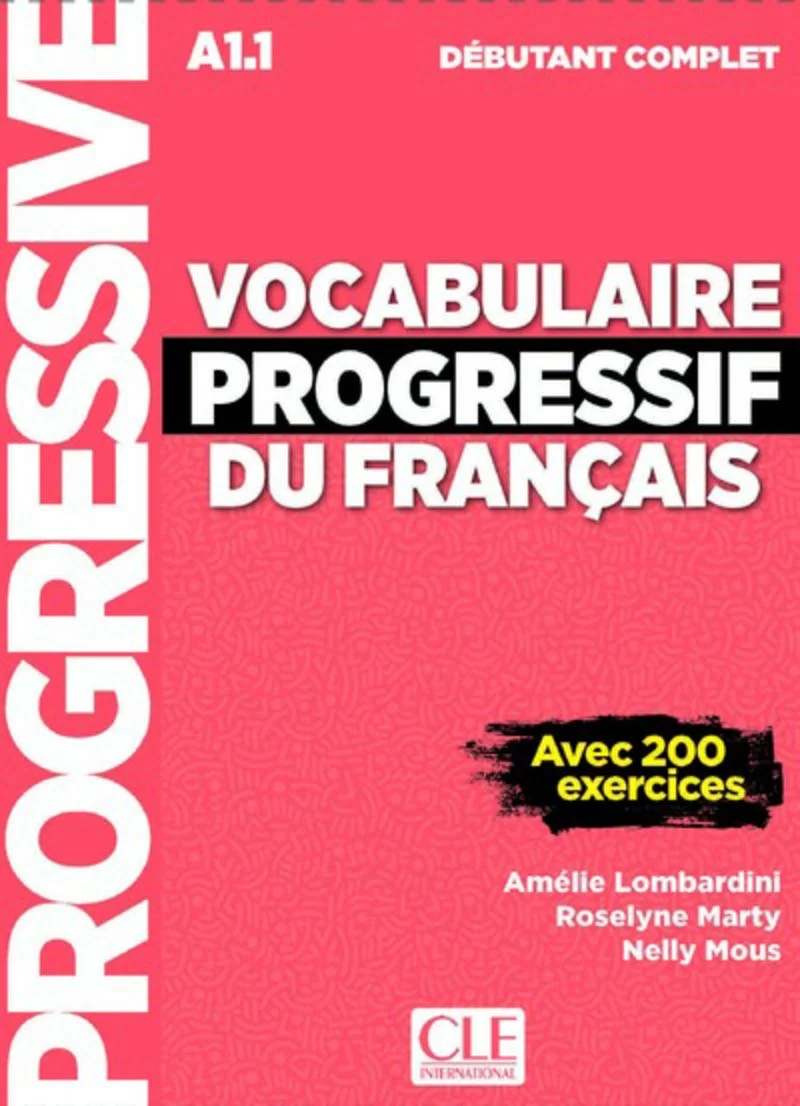 Vocabulaire Progressif du Francais 3e Edition Debut Complet Livre + CD audio + Livre-web