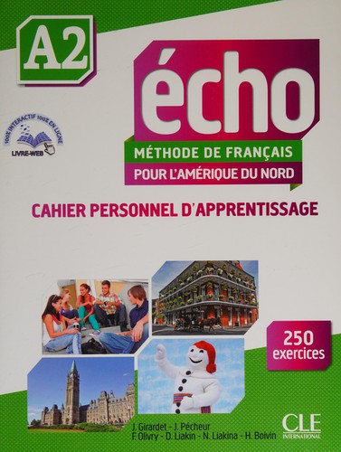 Посібник «Echo A2 : Cahier personnel d'apprentissage