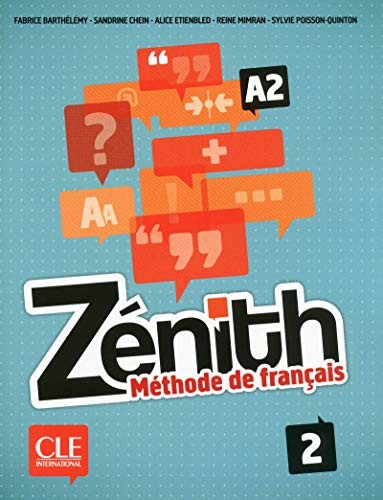 Підручник «Zenith 2 Livre De L'Eleve & DVD-ROM