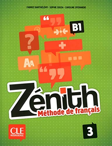Підручник «Zenith 3 Livre De L'Eleve & DVD-ROM